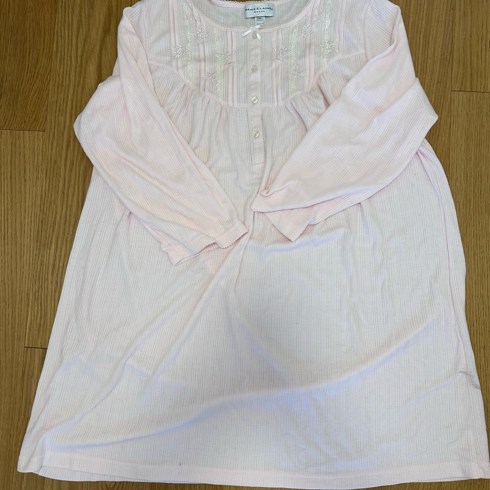 Soft mid length night gown